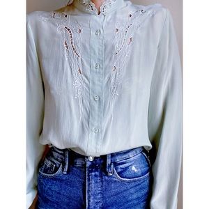 Vintage silk blouse